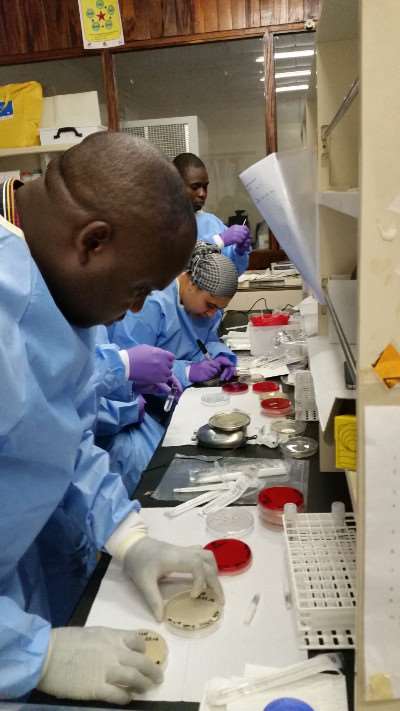 Laboratorium i Malawi